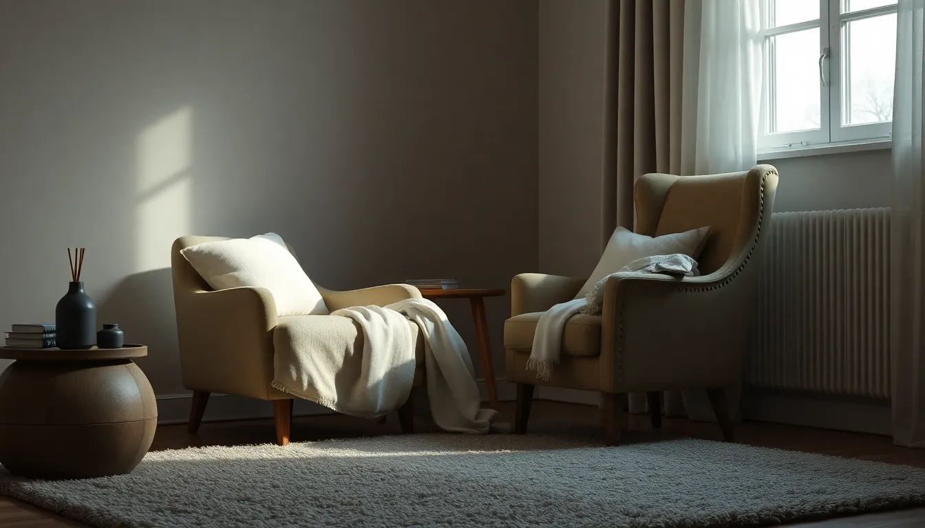 아늑한 침실 인테리어