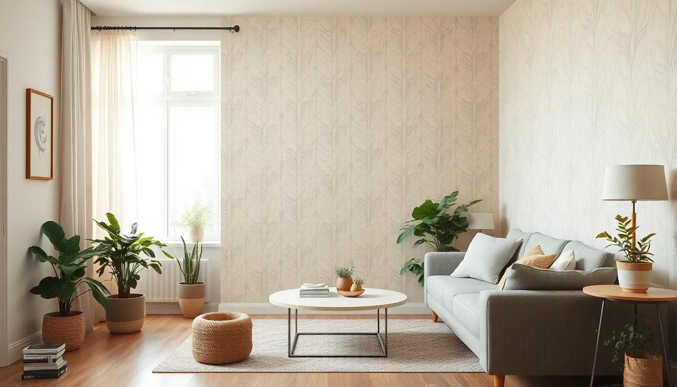 셀프 벽지 교체 예시