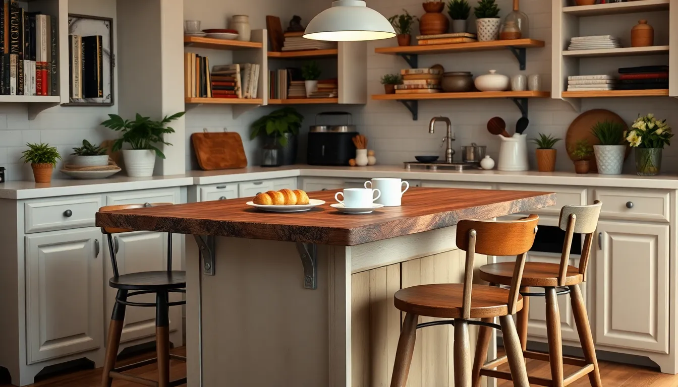 아일랜드 식탁 활용 예시