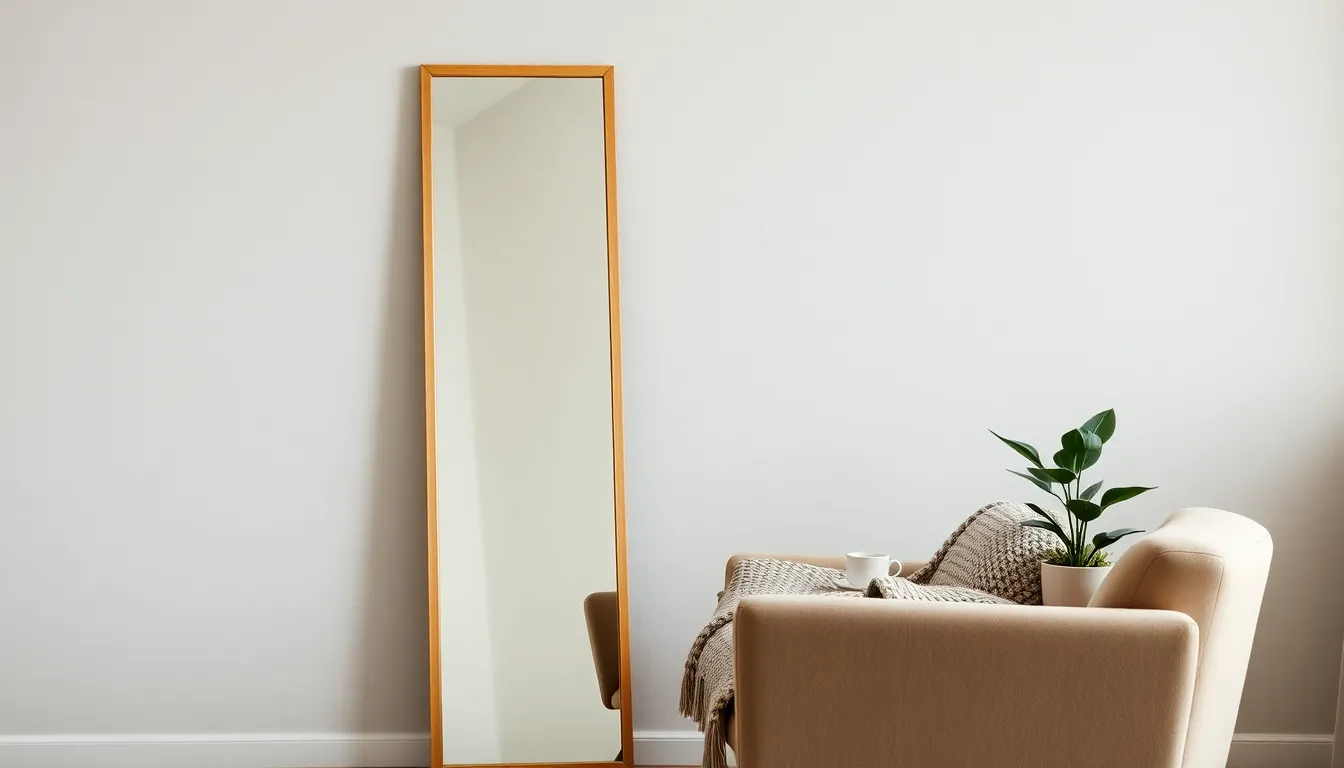 거울 인테리어 예시