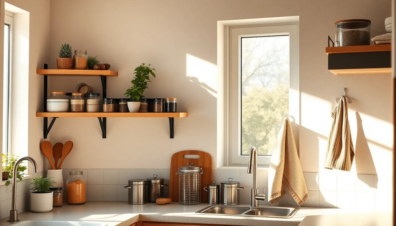 주방 수납 아이디어