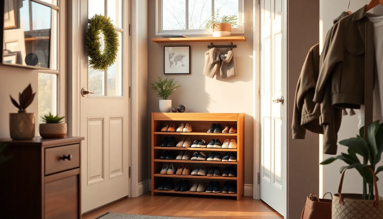 신발장 정리 아이디어