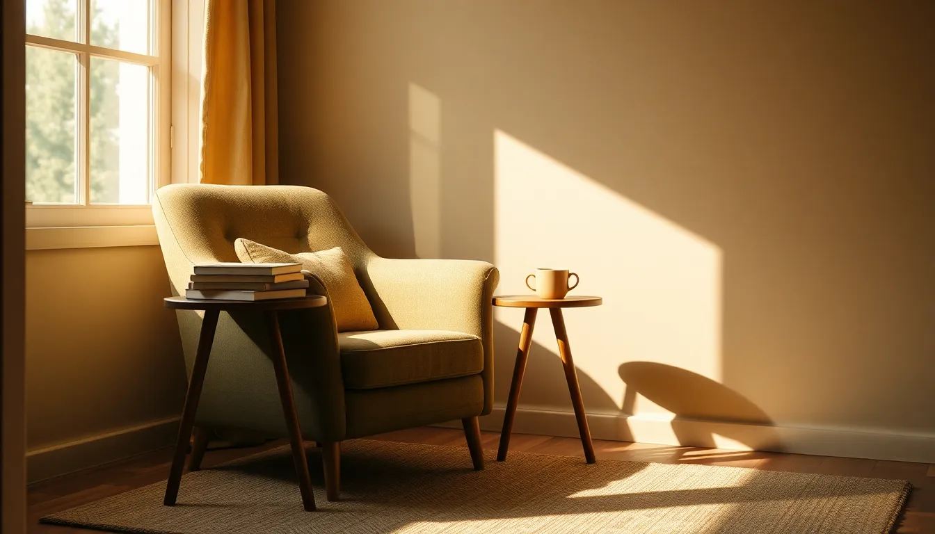 포근한 침실 분위기를 연출하는 베딩과 조명