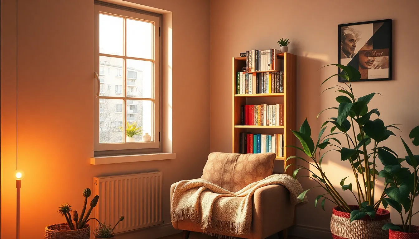 깔끔하고 미니멀한 원룸 인테리어 예시