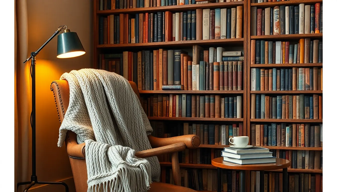 감성적인 인테리어 소품과 식물