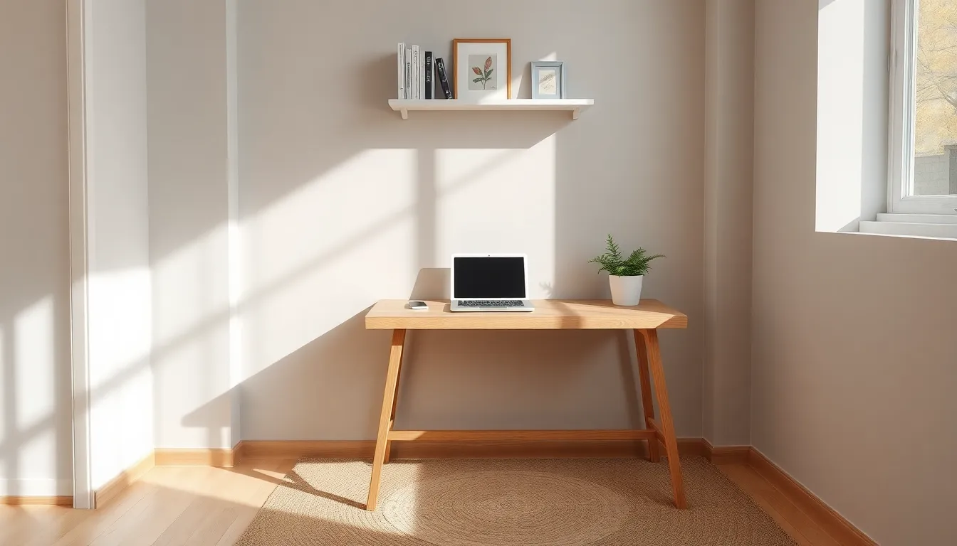 미니멀리즘 인테리어의 깔끔한 원룸 공간