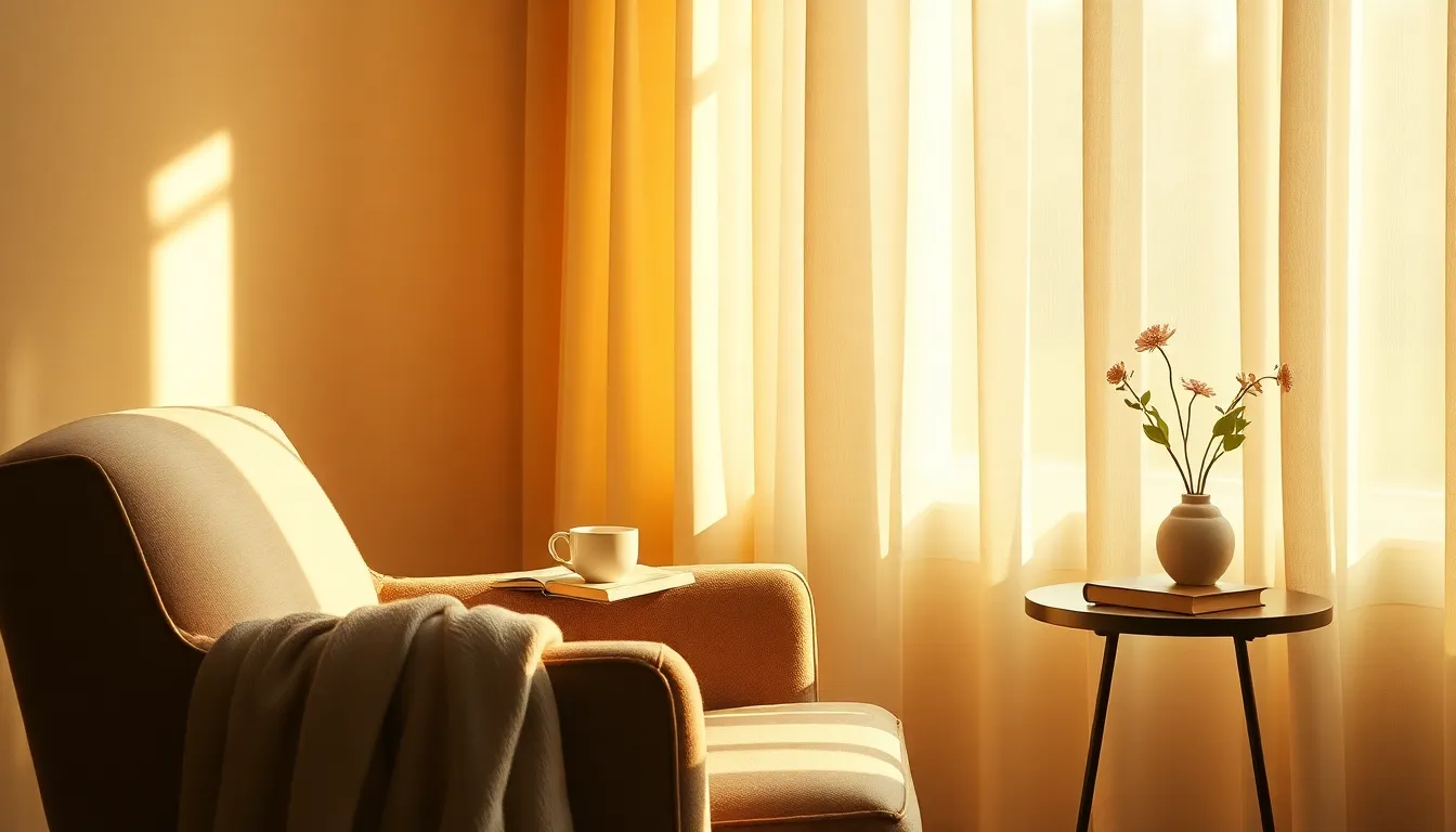 아늑한 거실 인테리어 예시