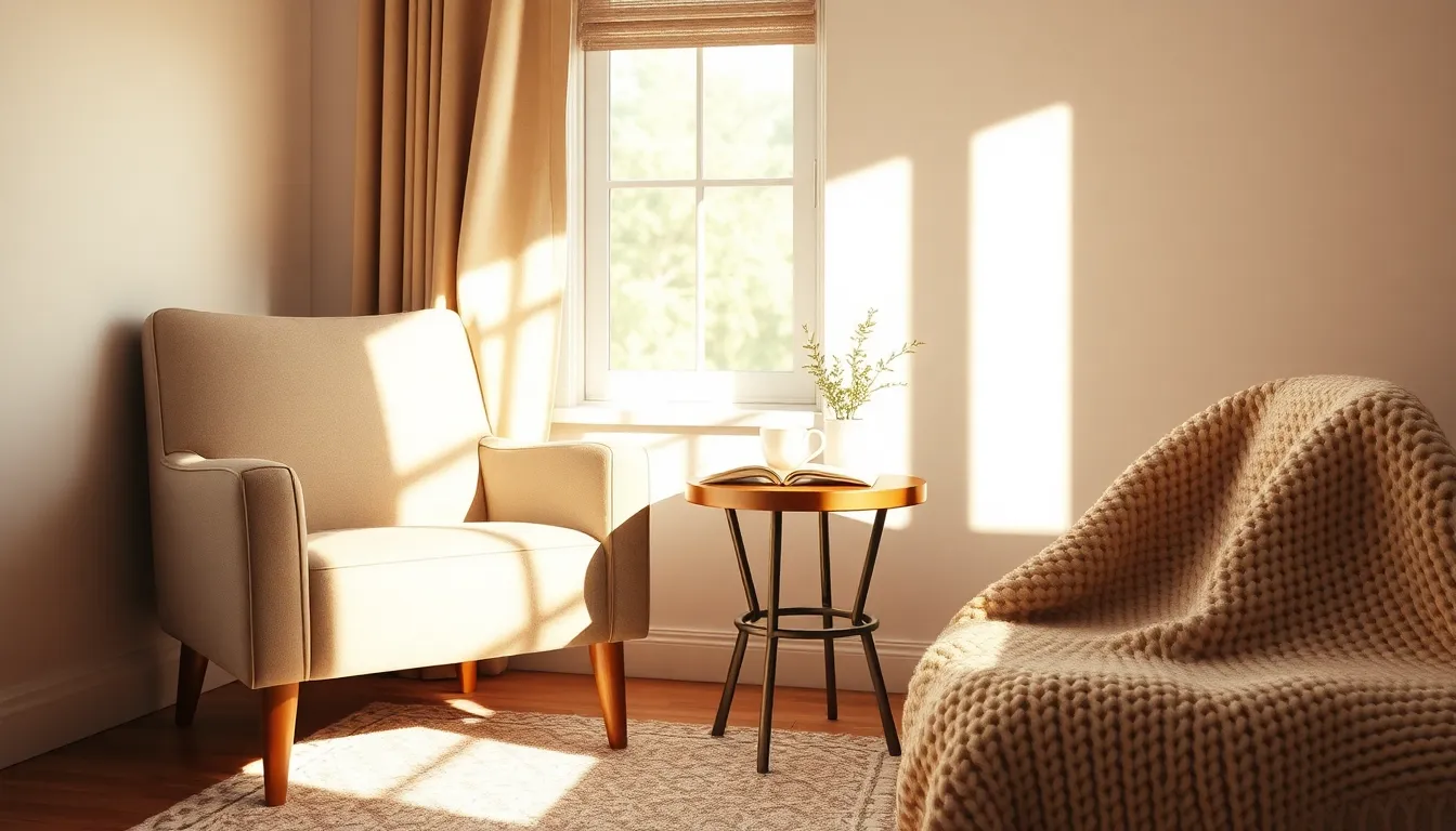 컬러 팔레트를 신중하게 선택하는 인테리어 이미지