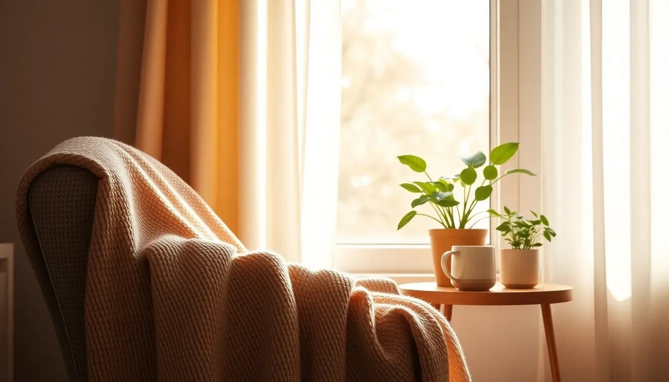 깔끔하게 정돈된 미니멀리즘 스타일의 방 인테리어