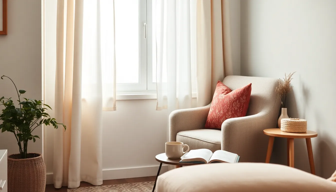 감성적인 원룸 인테리어 소품과 조명