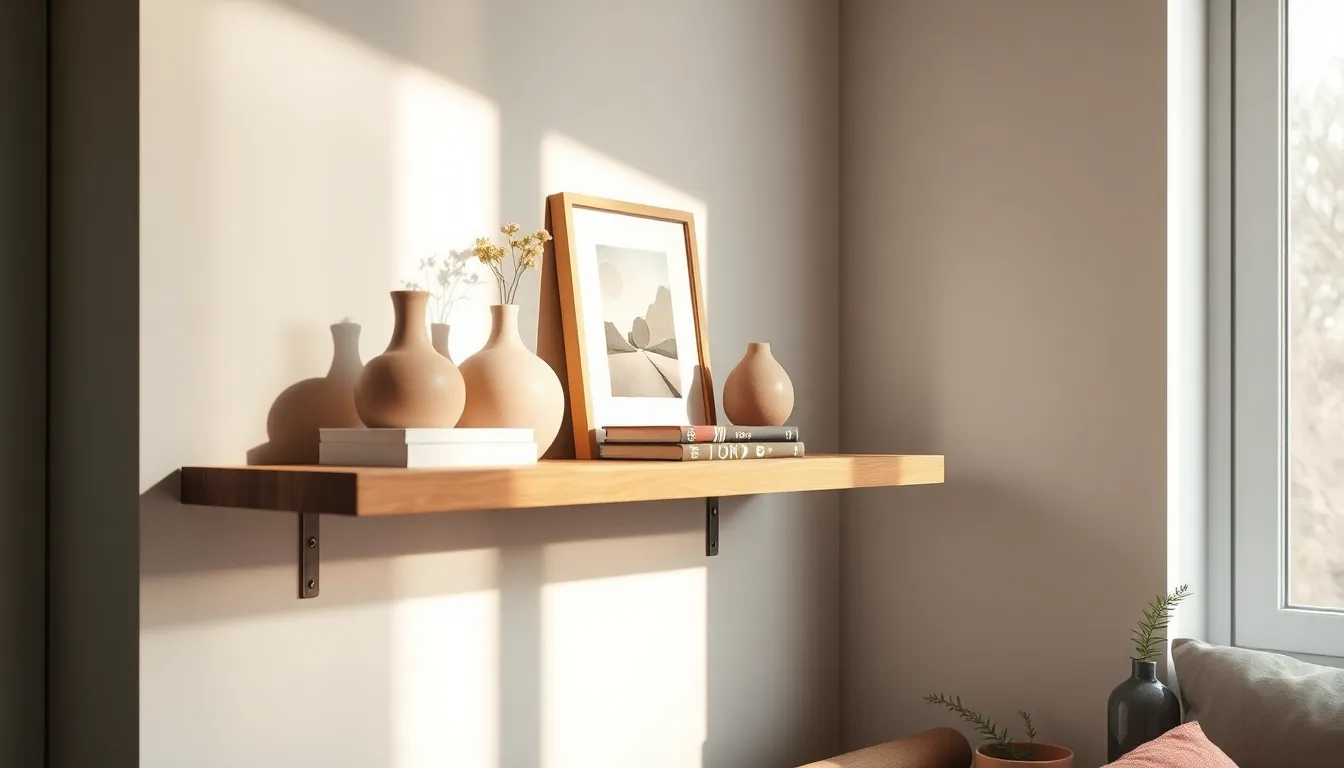 따뜻한 분위기의 작은 방 인테리어