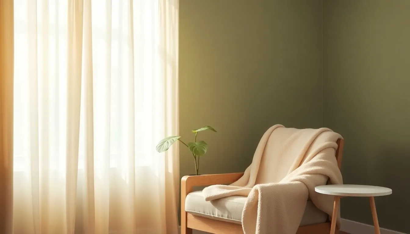 컬러풀한 인테리어로 꾸며진 거실 공간