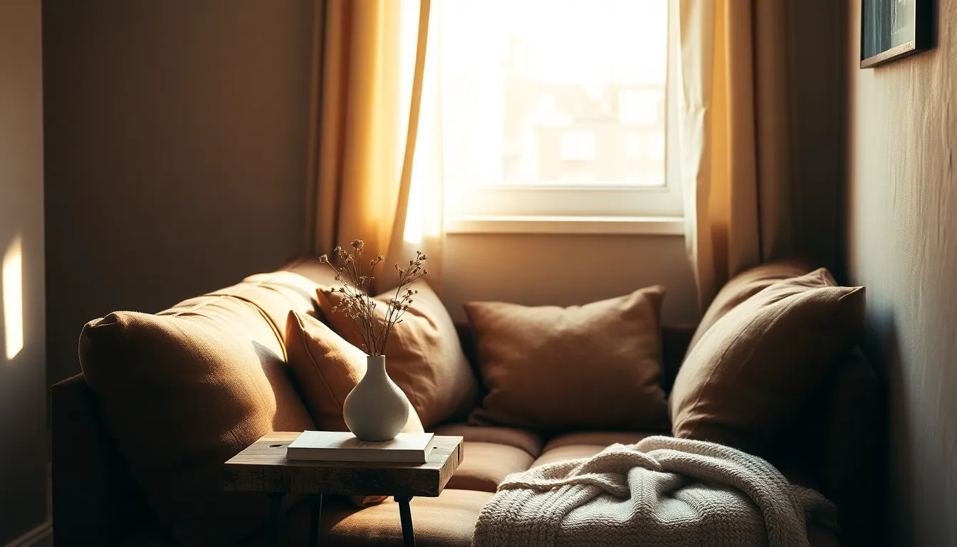 집에서 편안하게 작업하는 사람의 모습