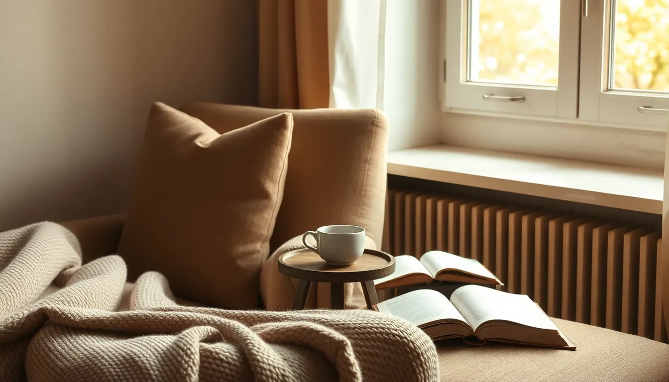 화사하고 아늑한 거실 인테리어