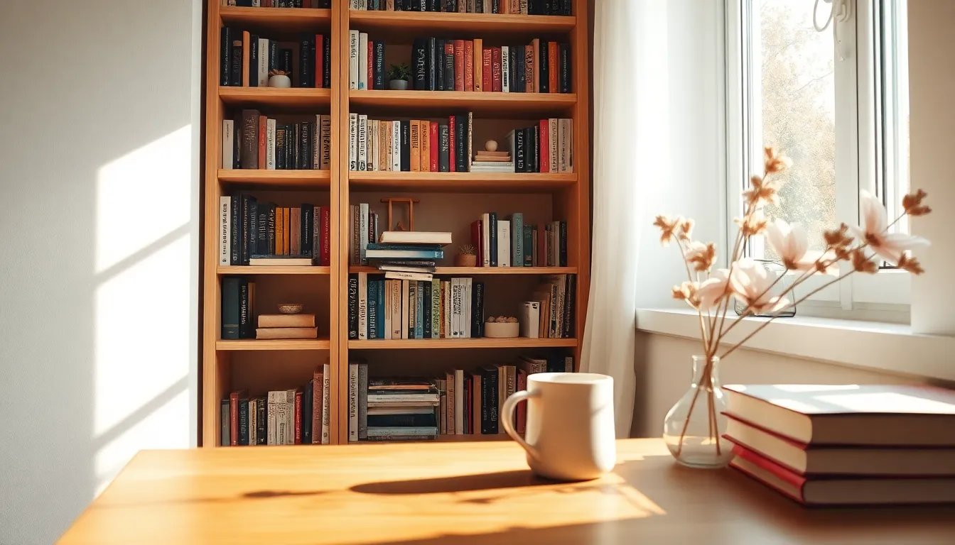 감성적인 인테리어로 꾸며진 거실 공간