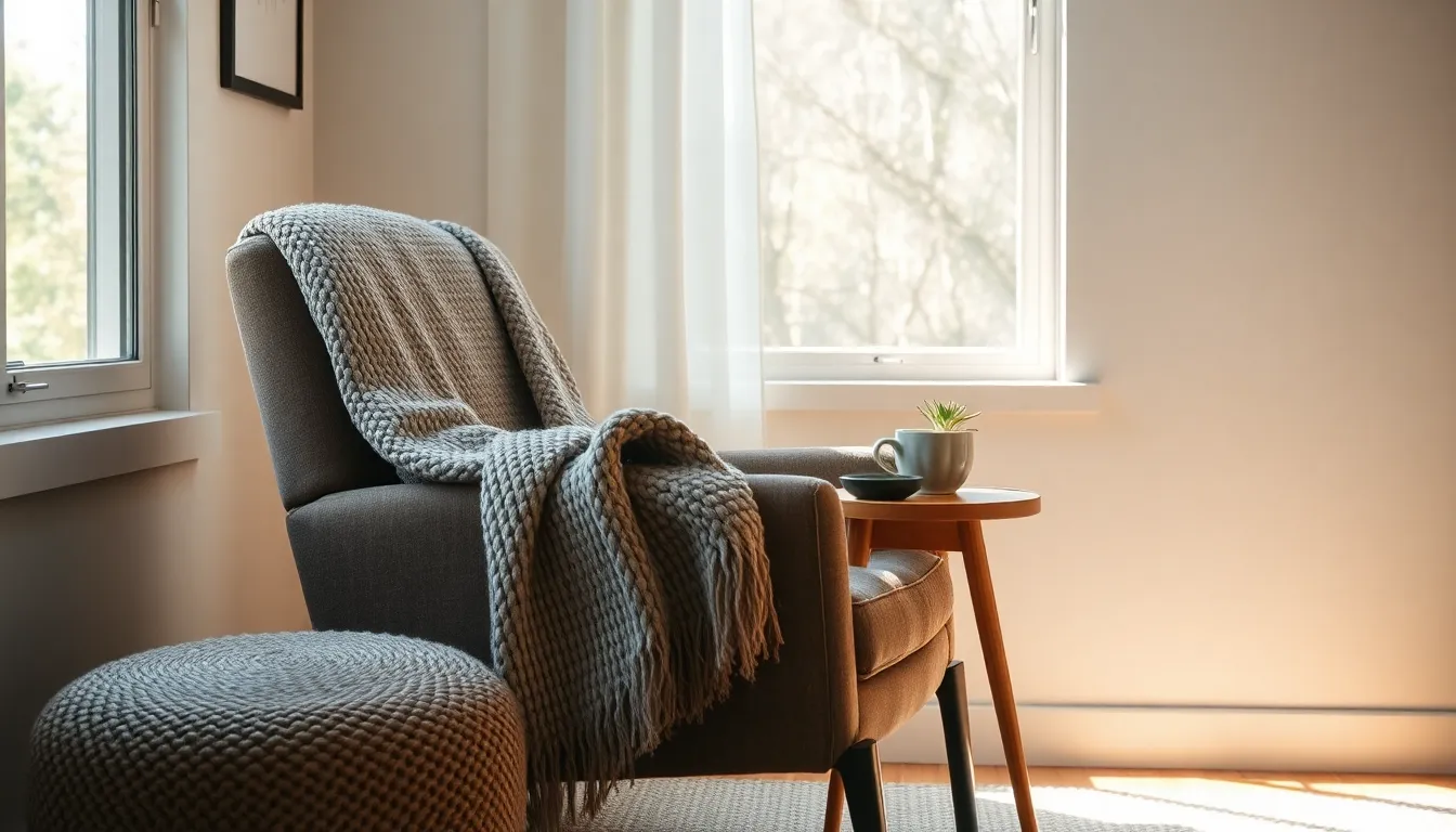 감성적인 인테리어 소품과 조명