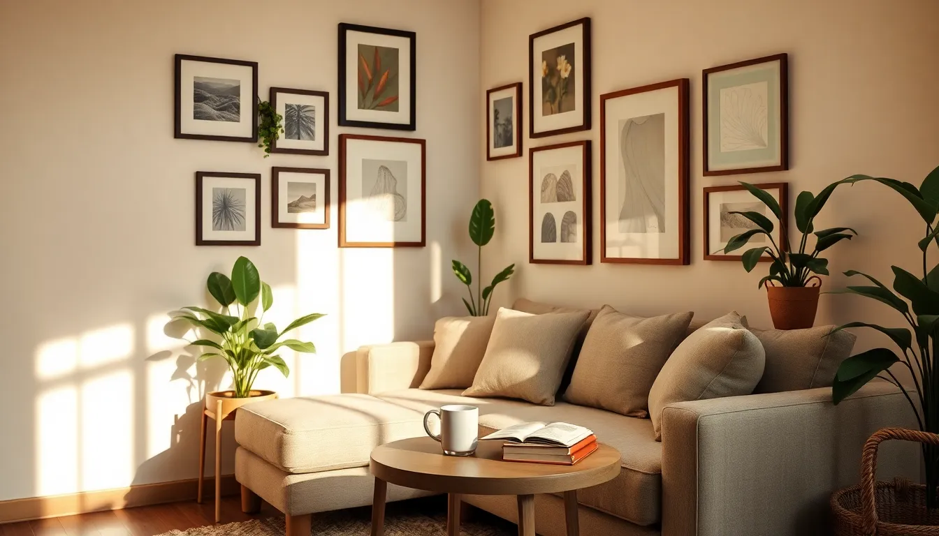 좁은 집을 넓어 보이게 하는 인테리어 팁 예시 이미지