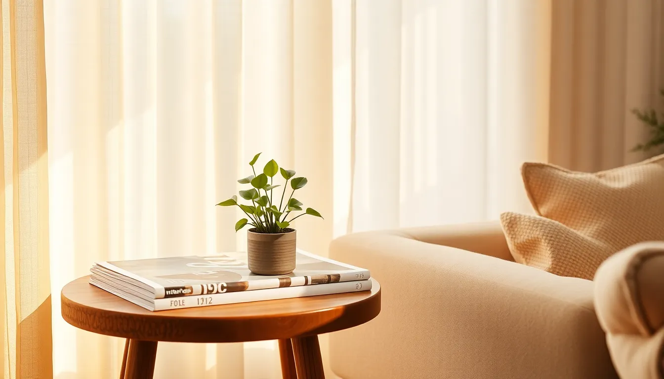 화이트 톤으로 꾸며진 모던한 주방과 거실 인테리어