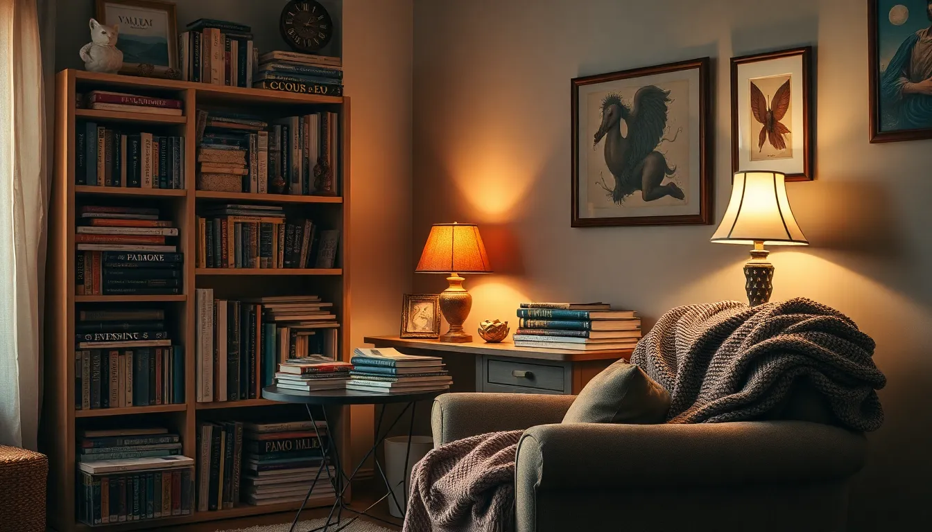 화사하고 아늑한 거실 인테리어