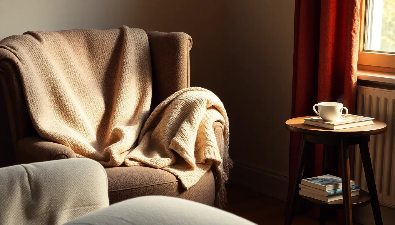 화사하고 아늑한 거실 인테리어로 따뜻한 공간 연출