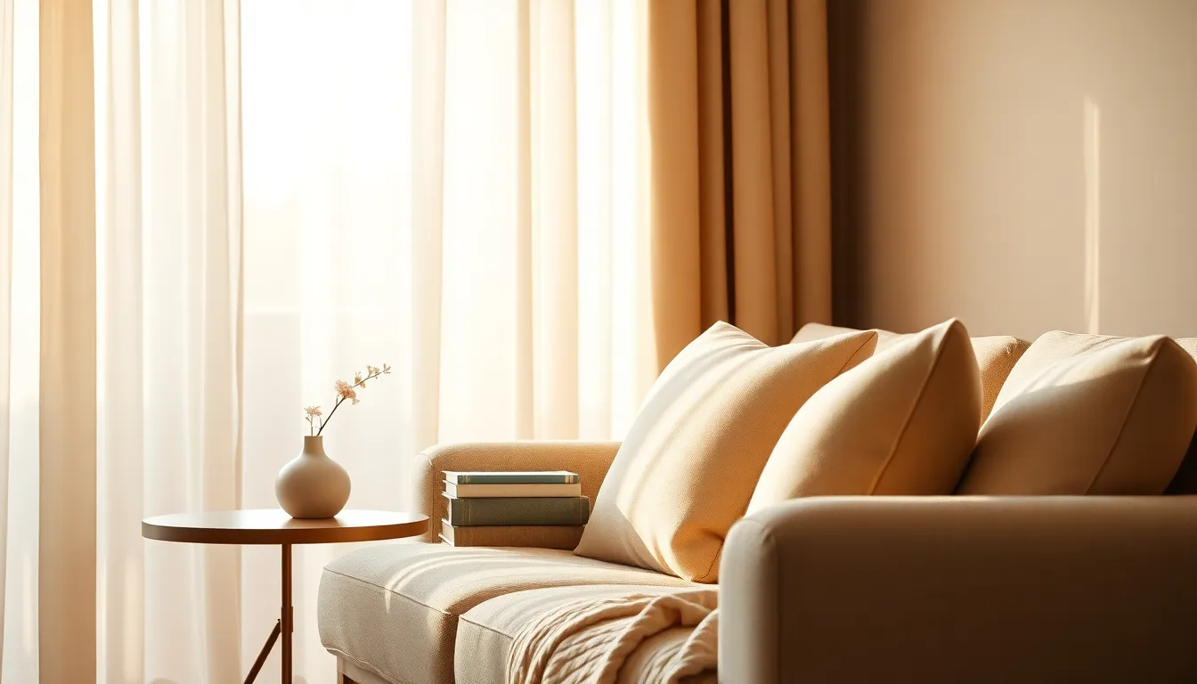 세련되고 모던한 분위기의 거실 인테리어