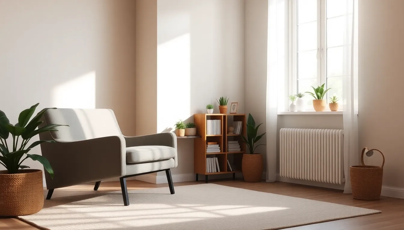 화사하고 깔끔한 거실 인테리어