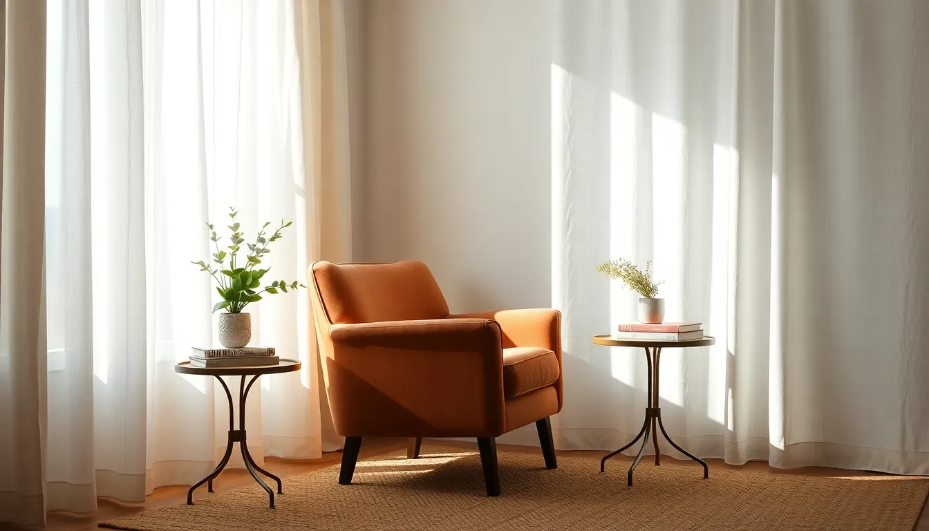 힙스터 감성 인테리어의 벽 선반과 소품