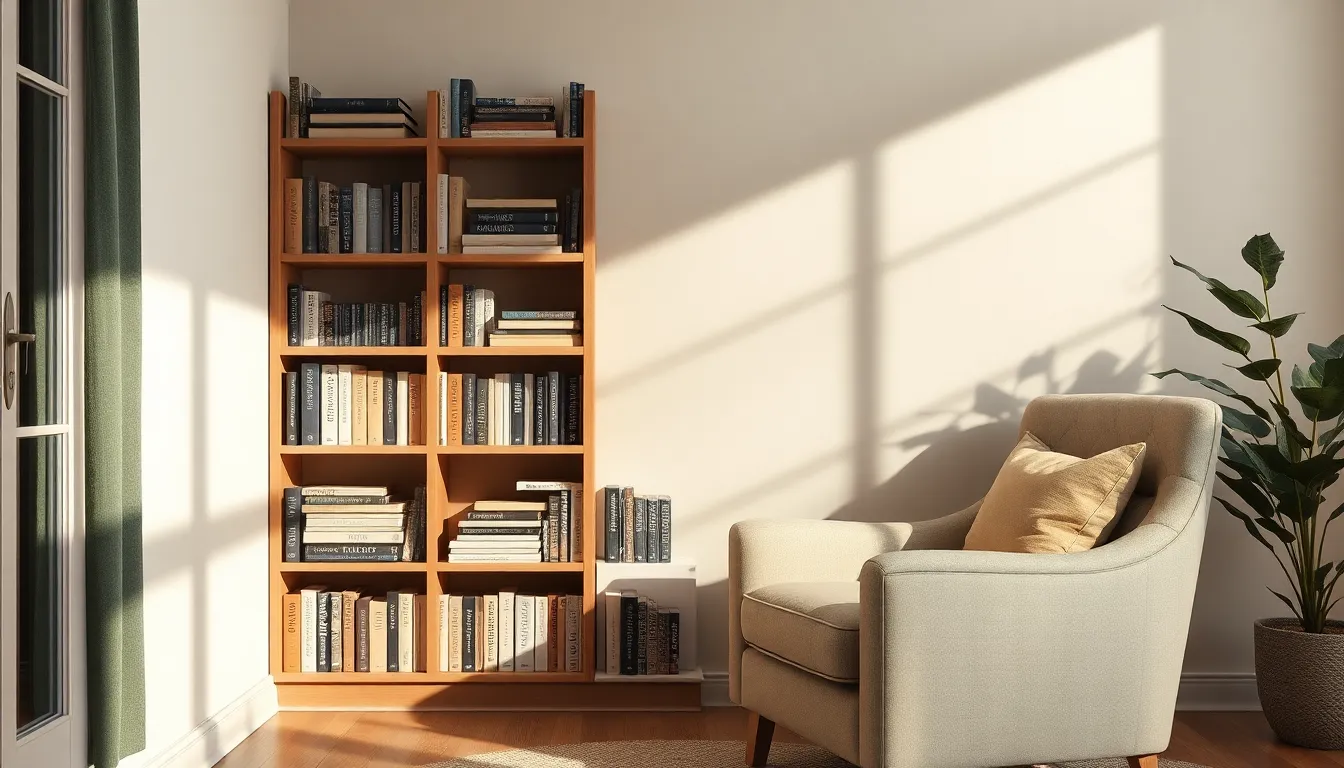 화사하고 모던한 거실 인테리어 이미지