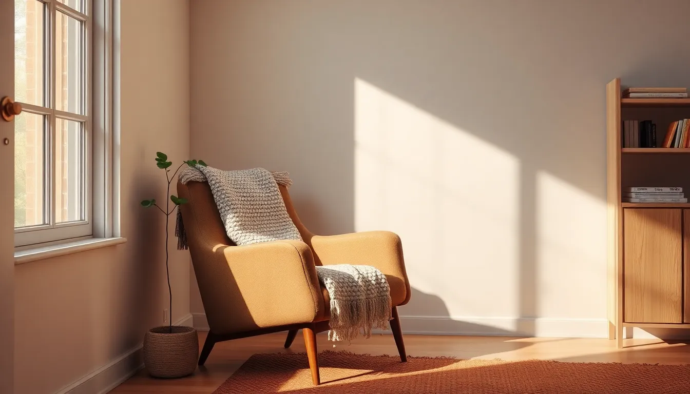 감성 인테리어 소품으로 꾸며진 아늑한 방